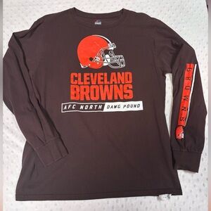 Cleveland Browns AFC Long Sleeve Tee Large